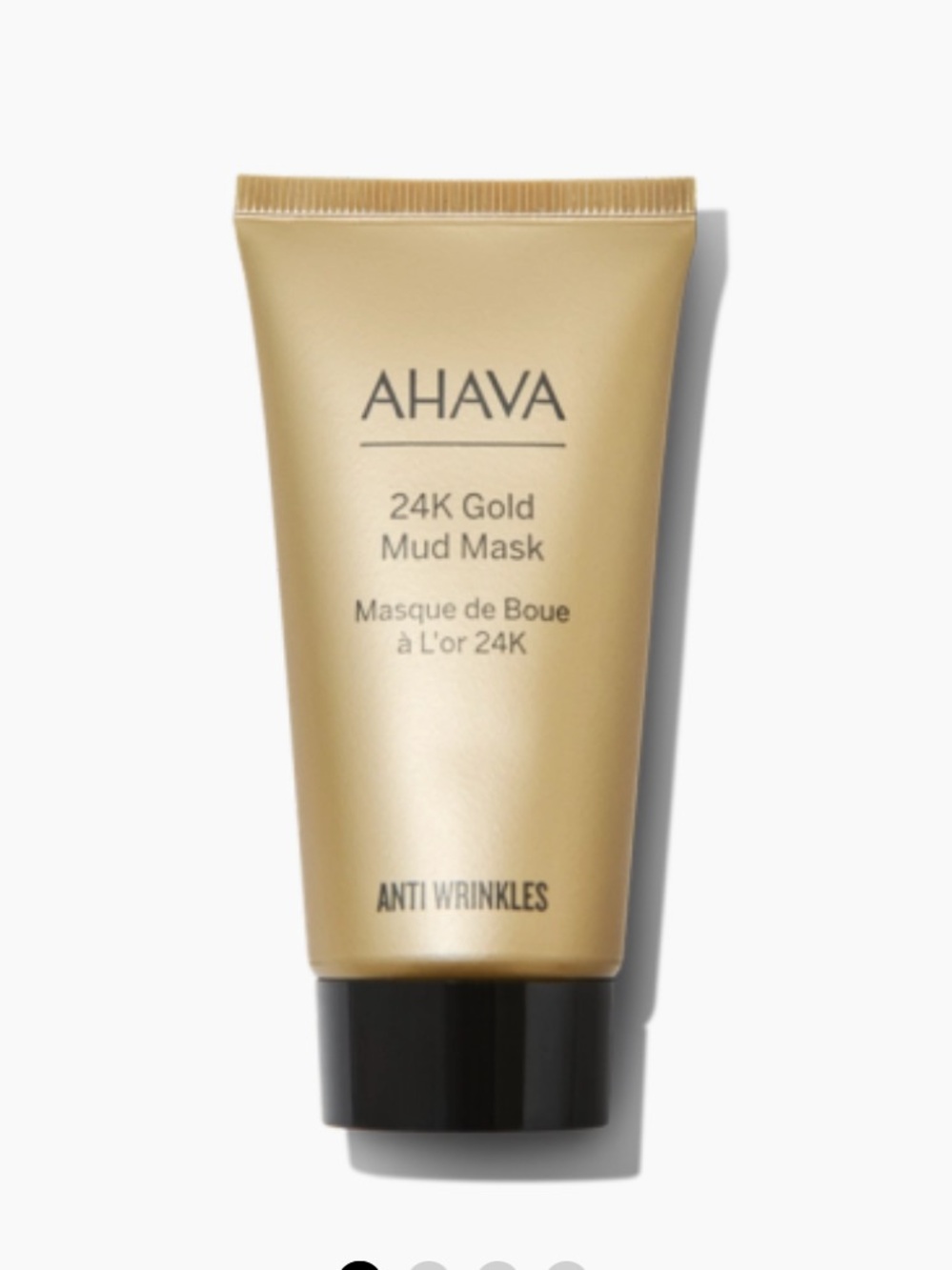 AHAVA 24K Gold Mud Mask - Anti Wrinkles
